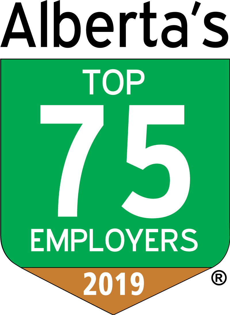 Alberta's Top 75 Employers 2019 Logo