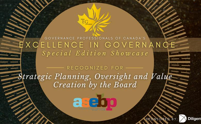 Governance Professionals of Canada&#039;s Excellence in Governance Special Edition Showcase banner
